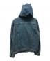 Supreme (シュプリーム) HOODED DENIM JACKET インディゴ サイズ:M：18000円
