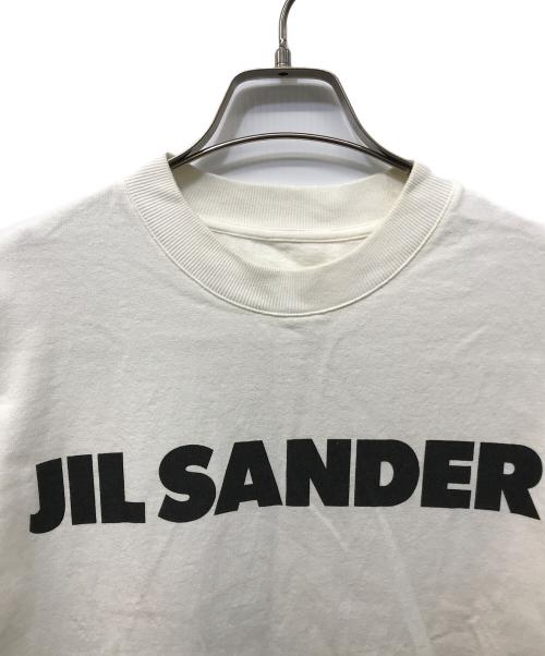 JIL SANDER（ジルサンダー）JIL SANDER (ジルサンダー) ロゴプリントTEE ホワイト サイズ:XSの古着・服飾アイテム