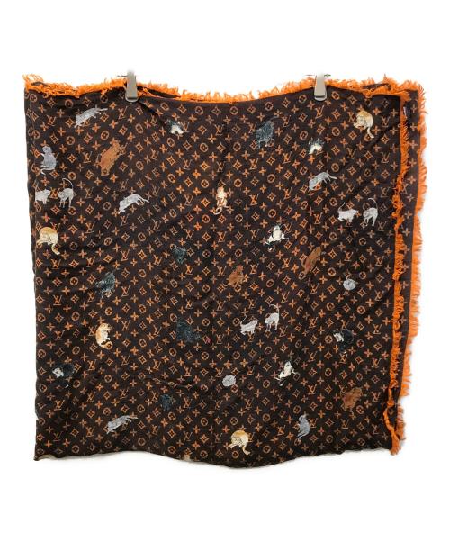 LOUIS VUITTON（ルイ ヴィトン）LOUIS VUITTON (ルイ ヴィトン) モノグラム エトール・キャットグラム ブラウンの古着・服飾アイテム
