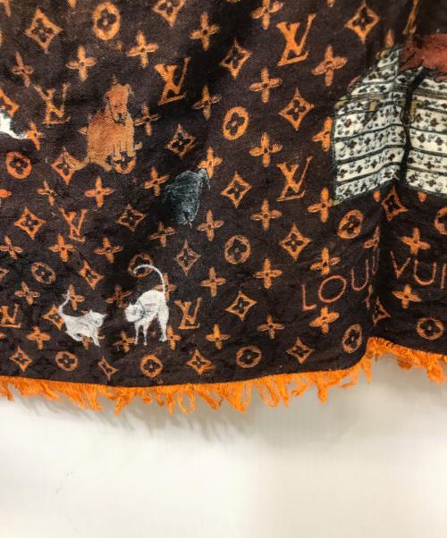 LOUIS VUITTON（ルイ ヴィトン）LOUIS VUITTON (ルイ ヴィトン) モノグラム エトール・キャットグラム ブラウンの古着・服飾アイテム