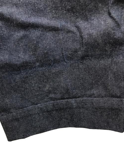 JOHN LAWRENCE SULLIVAN（ジョン ローレンス サリバン）JOHN LAWRENCE SULLIVAN (ジョン ローレンス サリバン) フロントタックワイドデニムパンツ インディゴ サイズ:44の古着・服飾アイテム