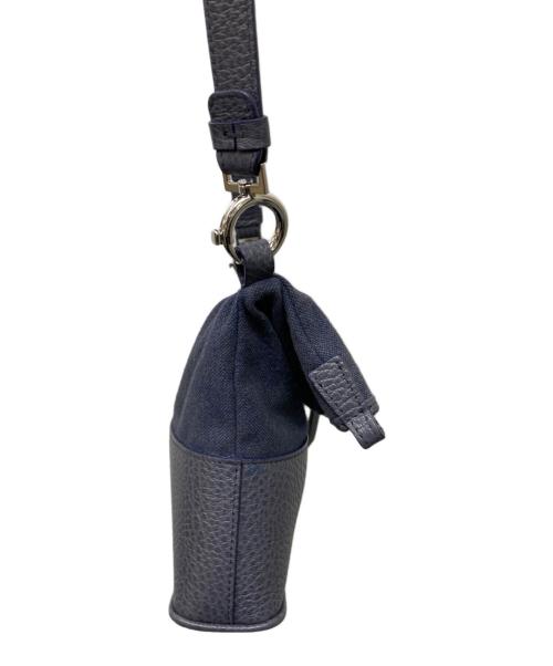 Maison Margiela（メゾンマルジェラ）Maison Margiela (メゾンマルジェラ) 5ACホーボースモールバッグ ネイビーの古着・服飾アイテム