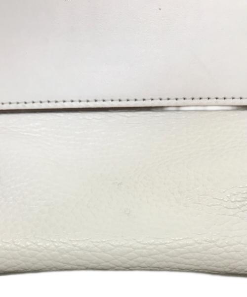 CREEZAN JETTER（クリーザンジェッター）CREEZAN JETTER (クリーザンジェッター) SQUARE TOTE ホワイトの古着・服飾アイテム