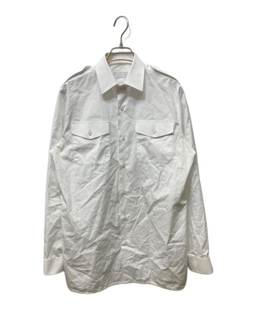 PRADA（プラダ）PRADA (プラダ) コットンポプリンシャツ ホワイト サイズ:37の古着・服飾アイテム