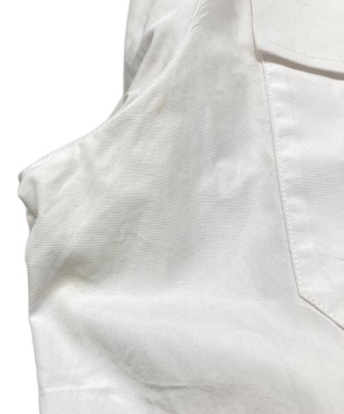 PRADA（プラダ）PRADA (プラダ) コットンポプリンシャツ ホワイト サイズ:37の古着・服飾アイテム