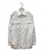 PRADAプラダ）の古着「コットンポプリンシャツ」｜ホワイト