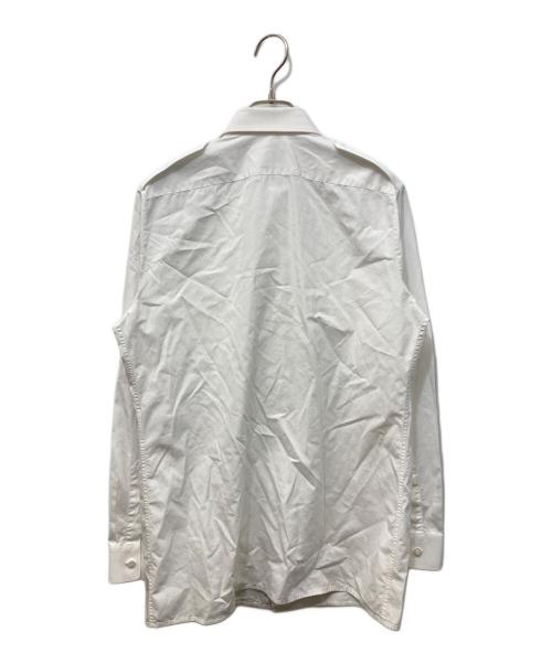 PRADA（プラダ）PRADA (プラダ) コットンポプリンシャツ ホワイト サイズ:37の古着・服飾アイテム
