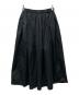 Deuxieme Classe（ドゥーズィエム クラス）の古着「Cotton Dramatic ギャザースカート」｜ブラック