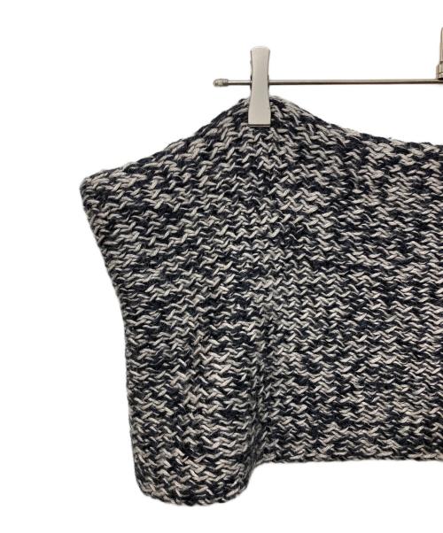 HERMES（エルメス）HERMES (エルメス) アルパカ×シルクスヌード グレーの古着・服飾アイテム