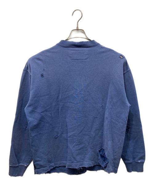 NEIGHBORHOOD（ネイバーフッド）NEIGHBORHOOD (ネイバーフッド) SAVAGE SWEAT CARDIGAN LS ネイビー サイズ:Mの古着・服飾アイテム