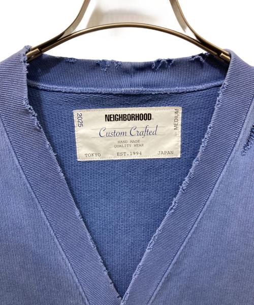 NEIGHBORHOOD（ネイバーフッド）NEIGHBORHOOD (ネイバーフッド) SAVAGE SWEAT CARDIGAN LS ネイビー サイズ:Mの古着・服飾アイテム
