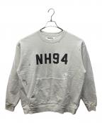 NEIGHBORHOODネイバーフッド）の古着「SAVAGE SWEAT SHIRT LS」｜ホワイト