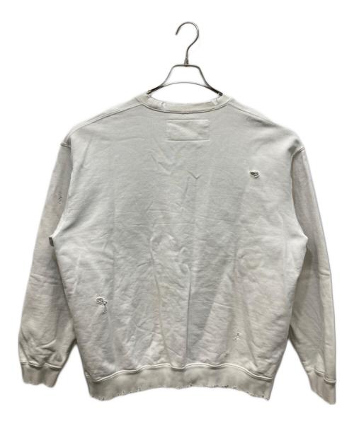 NEIGHBORHOOD（ネイバーフッド）NEIGHBORHOOD (ネイバーフッド) SAVAGE SWEAT SHIRT LS ホワイト サイズ:Mの古着・服飾アイテム