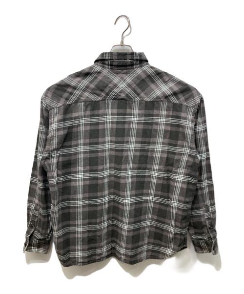 NEIGHBORHOOD（ネイバーフッド）NEIGHBORHOOD (ネイバーフッド) SAVAGE TARTAN CHECK SHIRT LS グレー サイズ:Mの古着・服飾アイテム