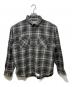NEIGHBORHOOD（ネイバーフッド）の古着「SAVAGE TARTAN CHECK SHIRT LS」｜グレー