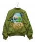 PAM (パム) MASTERS FROG REVERSIBLE BOMBER JACKET オリーブ×ブラウン サイズ:L：18000円