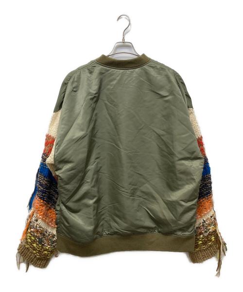 DISCOVERED（ディスカバード）DISCOVERED (ディスカバード) MEZLAD PSYZYE MA-1 オリーブ サイズ:FREEの古着・服飾アイテム