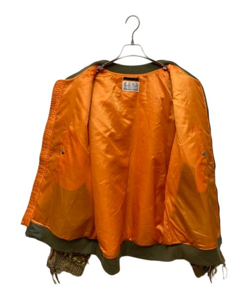 DISCOVERED（ディスカバード）DISCOVERED (ディスカバード) MEZLAD PSYZYE MA-1 オリーブ サイズ:FREEの古着・服飾アイテム