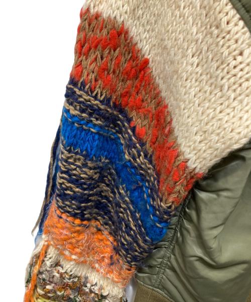 DISCOVERED（ディスカバード）DISCOVERED (ディスカバード) MEZLAD PSYZYE MA-1 オリーブ サイズ:FREEの古着・服飾アイテム