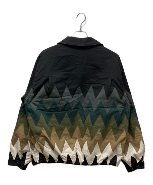 McGREGOR（マックレガー）McGREGOR (マクレガー) 久遠 (クオン) hxcyyd (エクシード) アーガイルドリズラージャケット ブラック×カーキ サイズ:Lの古着・服飾アイテム