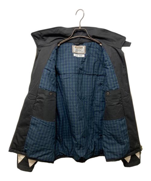 McGREGOR（マックレガー）McGREGOR (マクレガー) 久遠 (クオン) hxcyyd (エクシード) アーガイルドリズラージャケット ブラック×カーキ サイズ:Lの古着・服飾アイテム