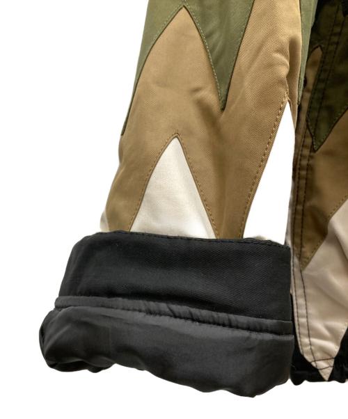 McGREGOR（マックレガー）McGREGOR (マクレガー) 久遠 (クオン) hxcyyd (エクシード) アーガイルドリズラージャケット ブラック×カーキ サイズ:Lの古着・服飾アイテム