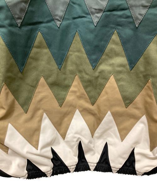 McGREGOR（マックレガー）McGREGOR (マクレガー) 久遠 (クオン) hxcyyd (エクシード) アーガイルドリズラージャケット ブラック×カーキ サイズ:Lの古着・服飾アイテム