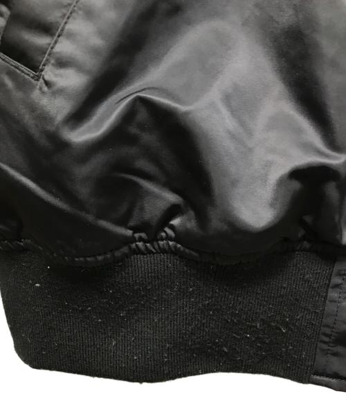 HUF（ハフ）HUF (ハフ) UNITED ARROWS & SONS (ユナイテッドアローズ アンド サンズ) DOWNHILL-2 MA-1 JACKET ブラック サイズ:XLの古着・服飾アイテム