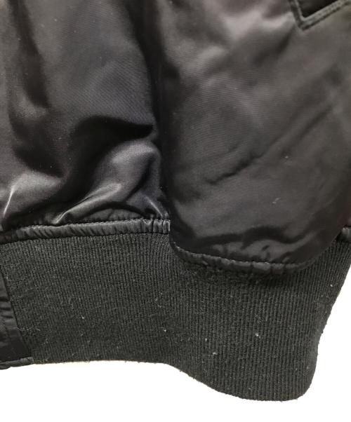HUF（ハフ）HUF (ハフ) UNITED ARROWS & SONS (ユナイテッドアローズ アンド サンズ) DOWNHILL-2 MA-1 JACKET ブラック サイズ:XLの古着・服飾アイテム