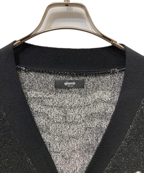 glamb（グラム）glamb (グラム) スケルトンカーディガン ブラック サイズ:Mの古着・服飾アイテム