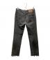 LEVI'S (リーバイス) USA501リメイクブラックデニムパンツ ブラック サイズ:31：12000円