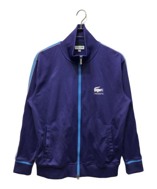 LACOSTE（ラコステ）LACOSTE (ラコステ) ショルダーライントラックジャケット パープル サイズ:Mの古着・服飾アイテム