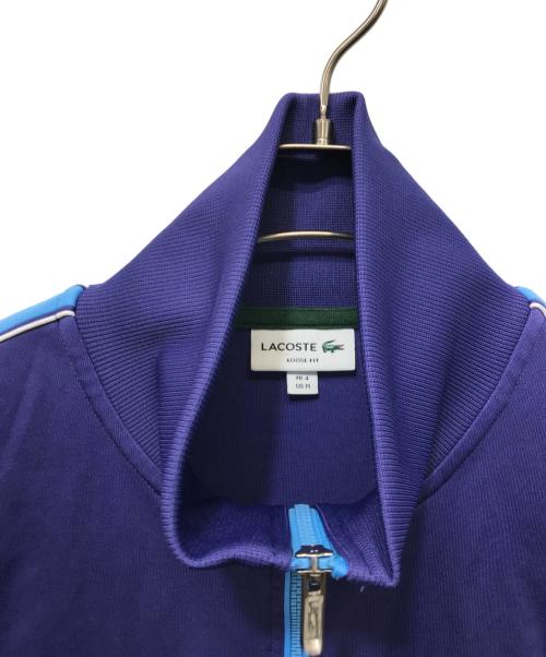 LACOSTE（ラコステ）LACOSTE (ラコステ) ショルダーライントラックジャケット パープル サイズ:Mの古着・服飾アイテム