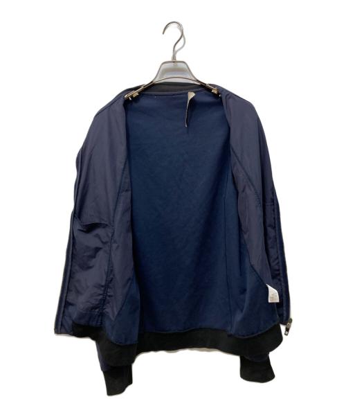 VALENTINO（ヴァレンティノ）VALENTINO (ヴァレンティノ) 切替ナイロンジャケット ネイビー サイズ:XLの古着・服飾アイテム