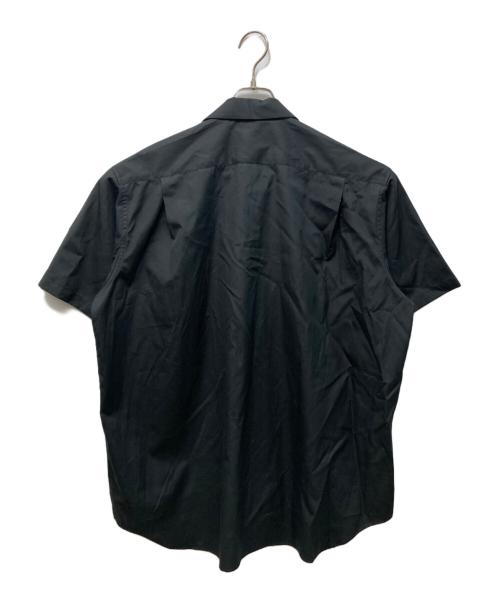 sans limite（サンリミット）Sans limite (サンリミット) 開襟 半袖 シャツ ブラック サイズ:2の古着・服飾アイテム