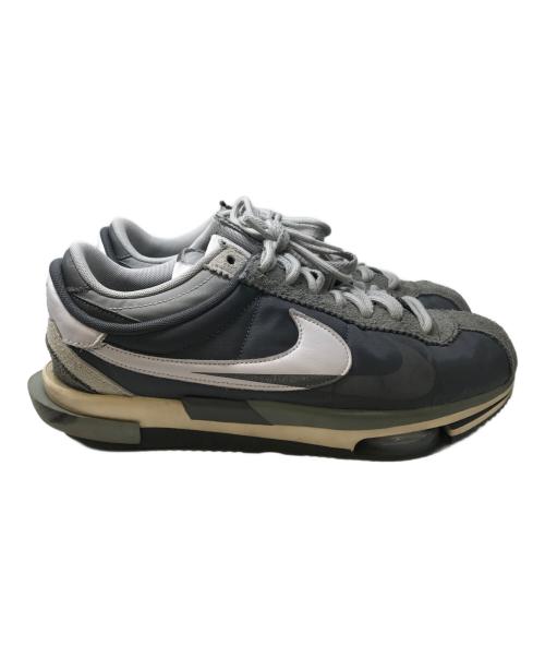 NIKE（ナイキ）NIKE (ナイキ) sacai (サカイ) Zoom Cortez グレー サイズ:29.5㎝の古着・服飾アイテム