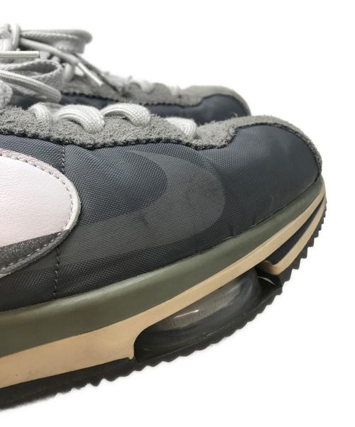 NIKE（ナイキ）NIKE (ナイキ) sacai (サカイ) Zoom Cortez グレー サイズ:29.5㎝の古着・服飾アイテム