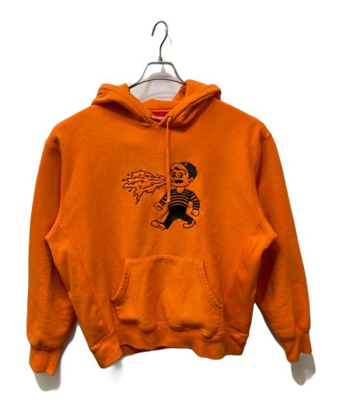 SUPREME（シュプリーム）Supreme (シュプリーム) HOMERUN HOODED SWEATSHIRT オレンジ サイズ:Mの古着・服飾アイテム