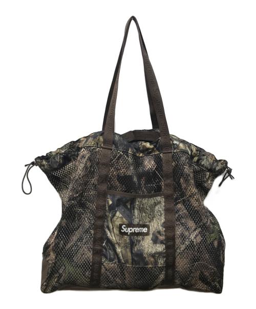 SUPREME（シュプリーム）Supreme (シュプリーム) MESH TOTE BAG オリーブの古着・服飾アイテム