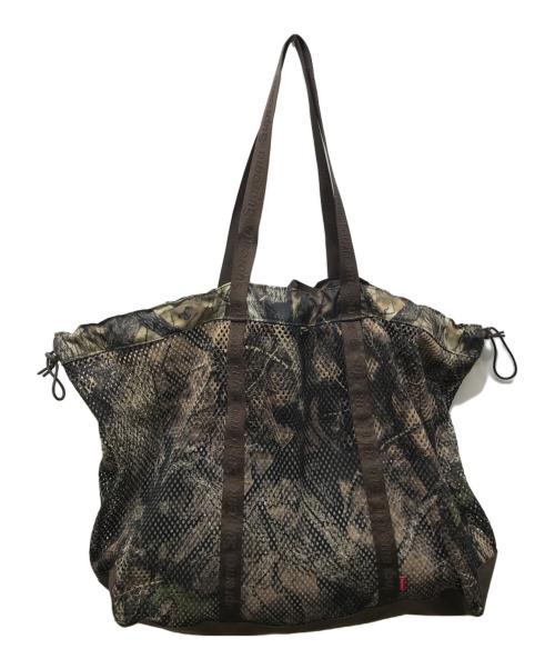SUPREME（シュプリーム）Supreme (シュプリーム) MESH TOTE BAG オリーブの古着・服飾アイテム