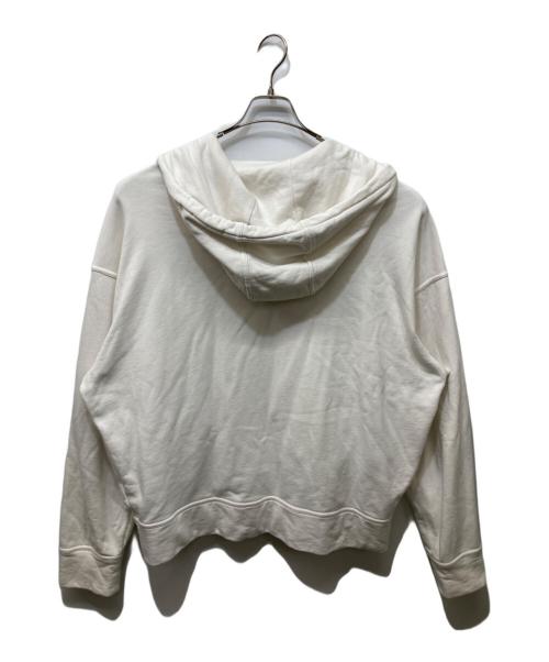 JIL SANDER+（ジルサンダープラス）JIL SANDER+ (ジルサンダープラス) ジップパーカー ホワイト サイズ:Mの古着・服飾アイテム