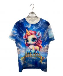 TENDER PERSON（テンダ―パーソン）の古着「UNCORN TEE」｜ブルー