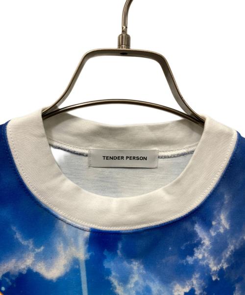 TENDER PERSON（テンダ―パーソン）TENDER PERSON (テンダ―パーソン) UNCORN TEE ブルー サイズ:1の古着・服飾アイテム