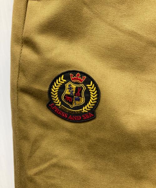 J.PRESS（ジェイプレス）J.PRESS (ジェイプレス) WIND AND SEA (ウィンダンシー) ORIGINALS TROUSERS ベージュ サイズ:30の古着・服飾アイテム