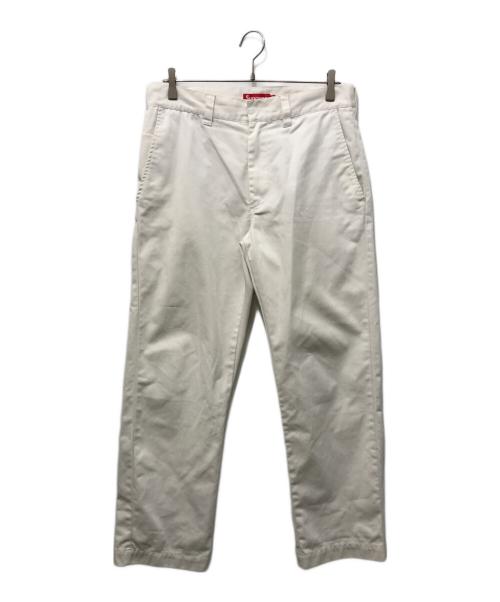 SUPREME（シュプリーム）Supreme (シュプリーム) チノパン ホワイト サイズ:30の古着・服飾アイテム