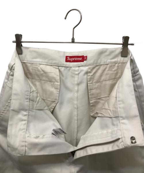 SUPREME（シュプリーム）Supreme (シュプリーム) チノパン ホワイト サイズ:30の古着・服飾アイテム