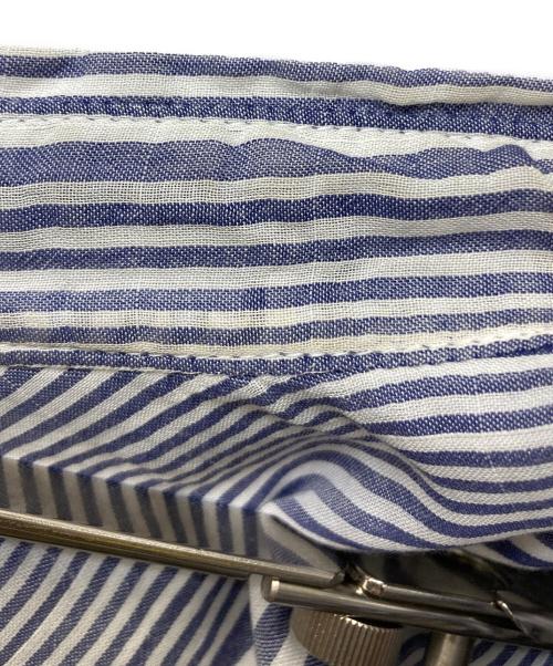 UNDERCOVERISM（アンダーカバーイズム）UNDERCOVERISM (アンダーカバーイズム) 切替ストライプシャツ ブルー サイズ:Mの古着・服飾アイテム