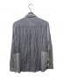 UNDERCOVERISM (アンダーカバーイズム) 切替ストライプシャツ ブルー サイズ:M：8000円