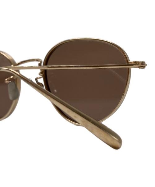 seem Oh My Glasses（オーマイグラス）seem Oh My Glasses (オーマイグラス) Lester サングラス ゴールド サイズ:49□20 145の古着・服飾アイテム