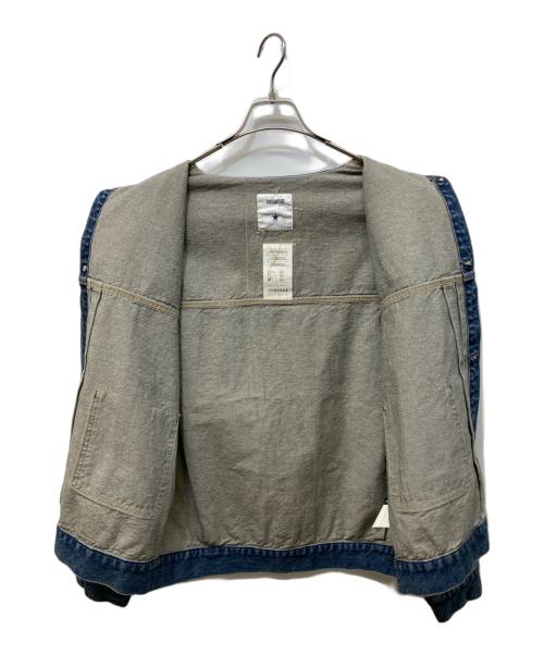 CONVERSE TOKYO（コンバーストウキョウ）CONVERSE TOKYO (コンバーストウキョウ) KURO (クロ) DENIM JACKET LIGHT INDIGO インディゴ サイズ:3の古着・服飾アイテム